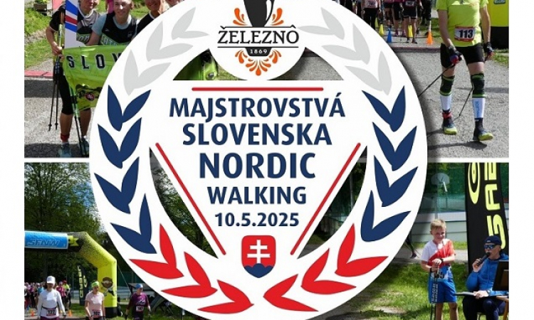 MAJSTROVSTVÁ SLOVENSKA V NORDIC WALKING 2025